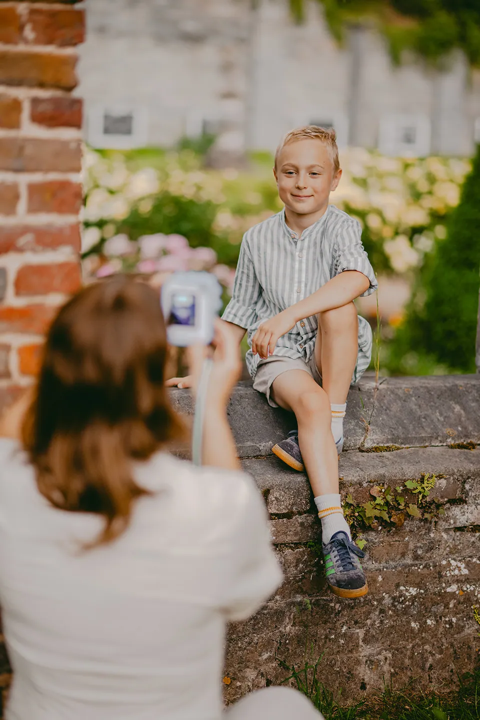 Gezin: Spelen in de abdij, door The Visual Journeys